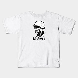 Skull Emote Kids T-Shirt